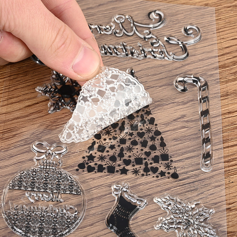 Transparent Silicone Seal – Stamp Set for Journals & DIY, 7 Options - ViktaShop