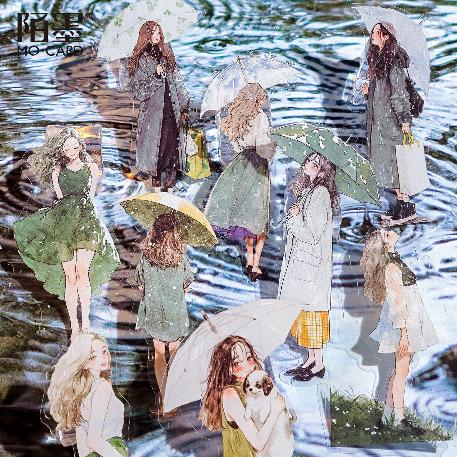 Rain Sound Overture Series PET Stickers - ViktaShop