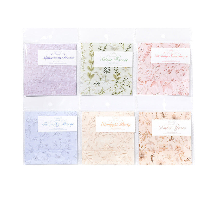 Mailbox Series Sticker Pack - Retro Fire Paint, Material Seal Stickers, 20 Pcs - ViktaShop