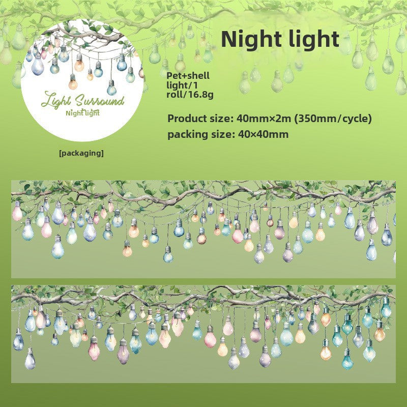 PET Tape – Lights Surrounding Series, 2m - ViktaShop