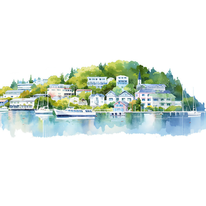 Ancient Road Building PET Tape, 2m - ViktaShop