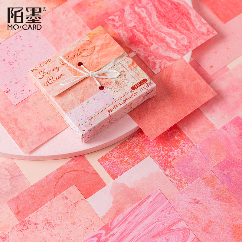 Paper Notes, Retro Hand Account DIY Material, 100 Sheets - ViktaShop