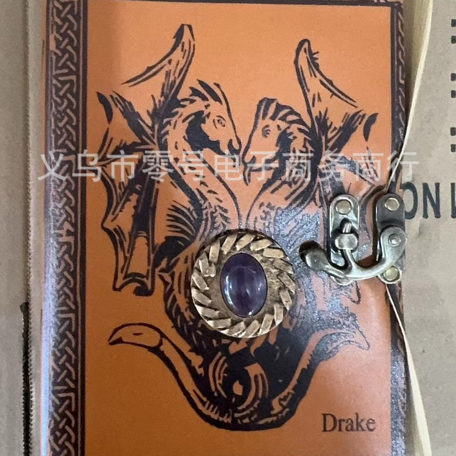 Medieval Retro Leather Notebook – DND Journal - ViktaShop