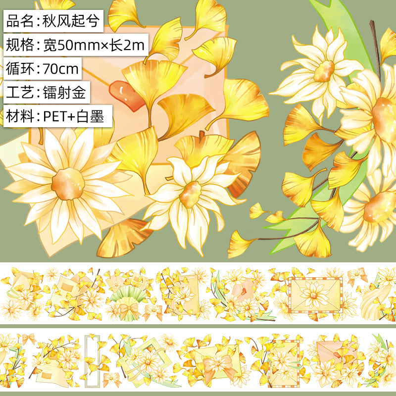 Flower Decoration – Creative Handmade Rose PET Tape - 2m - ViktaShop