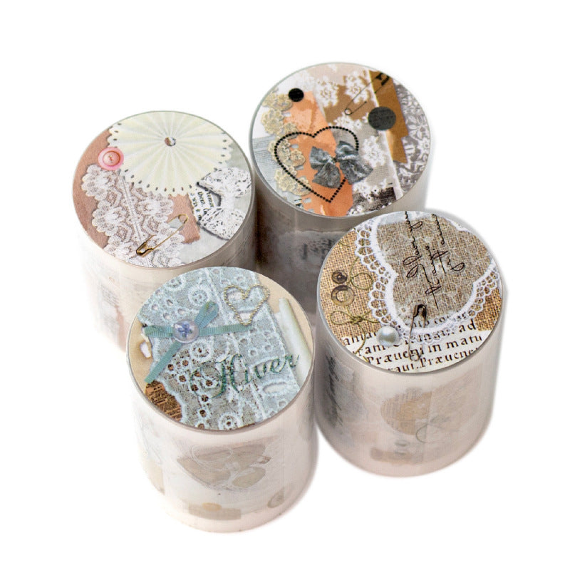 Twilight Gentleness Series Matte PET Die-Cut Tape, 2m - ViktaShop