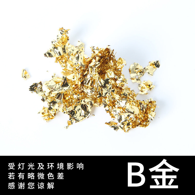 Broken Gold & Silver Foil – DIY Scrapbooking Copper Foil Decoration - ViktaShop