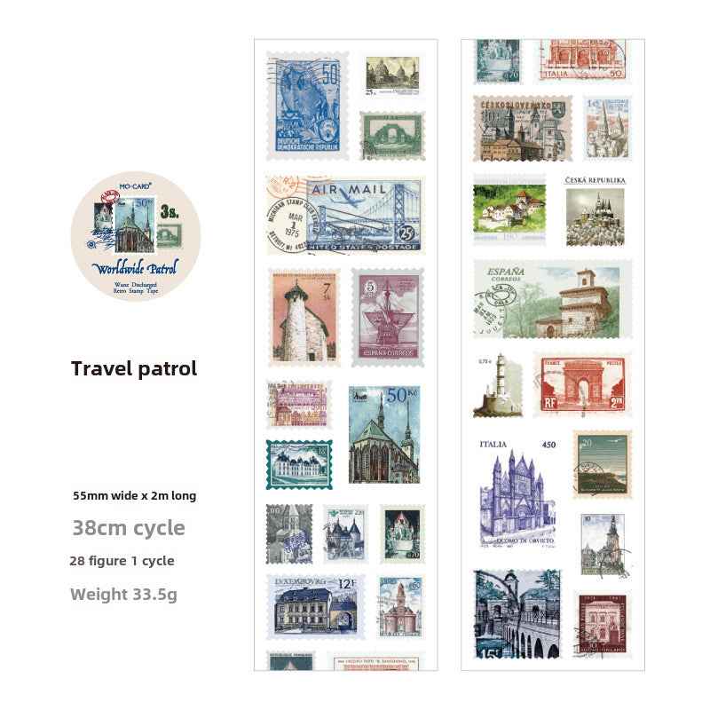 Transparent Self-Adhesive Sealing Tape for Scrapbooking