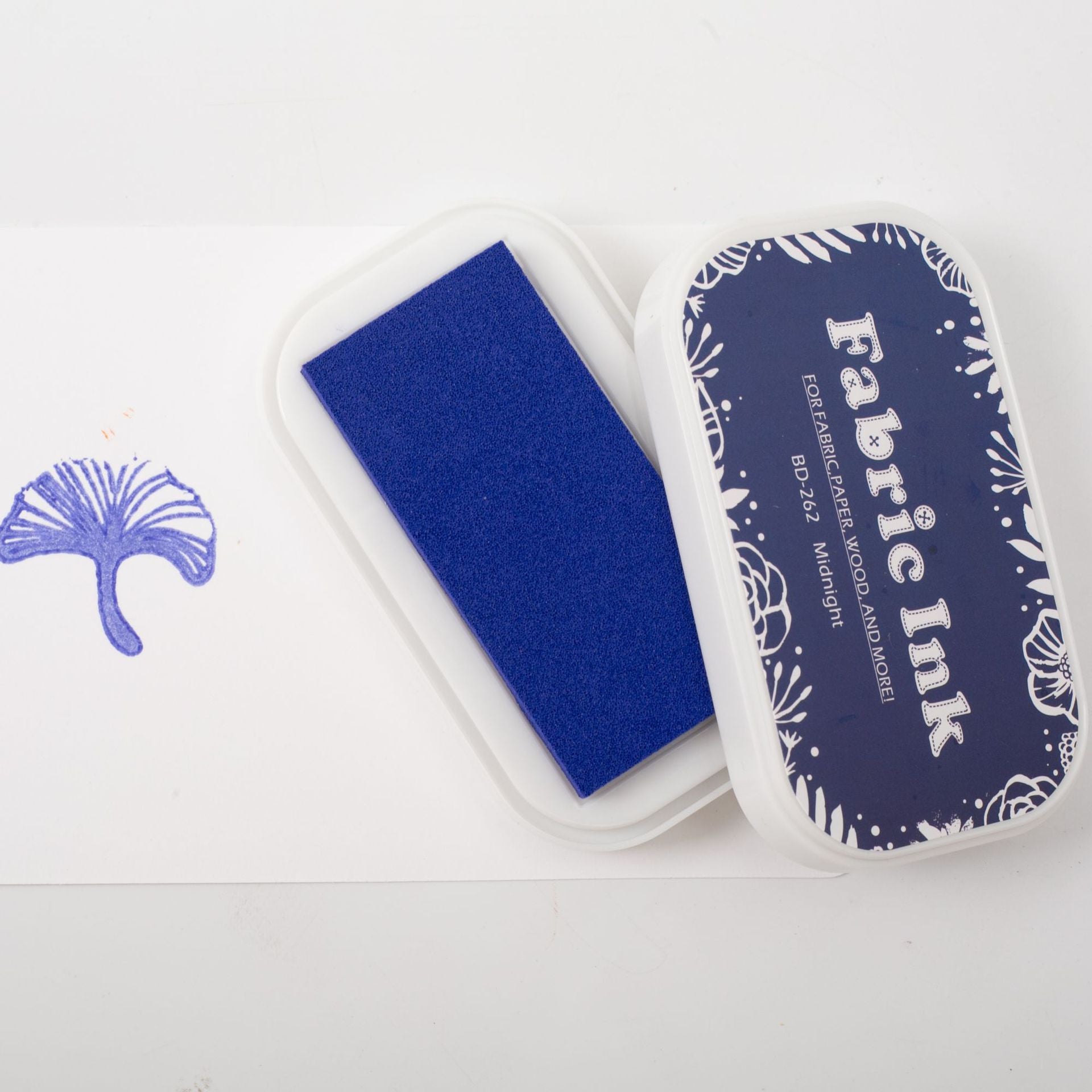 Retro BD Cloth Ink Pad Box, Multi-Use Sponge Printing Table - ViktaShop