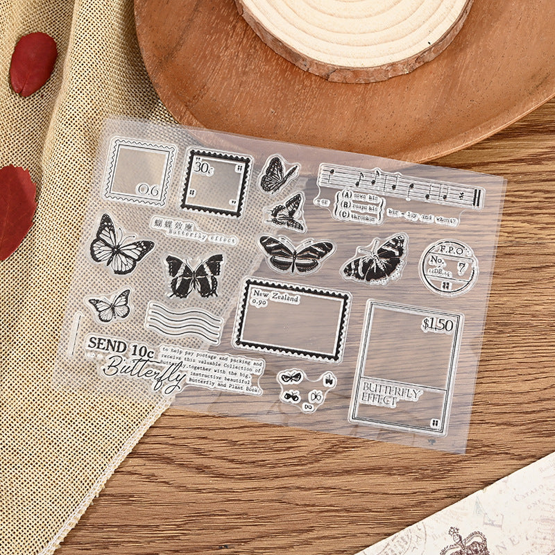 Transparent Silicone Seal – Stamp Set for Journals & DIY, 7 Options - ViktaShop