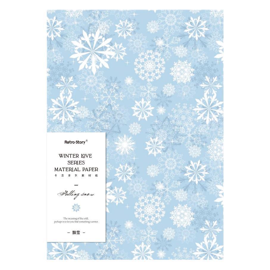Christmas Decorative Paper - Winter Love - ViktaShop