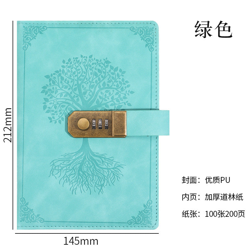 A5 Retro Notebook Gift Set – Business Office Journal - ViktaShop