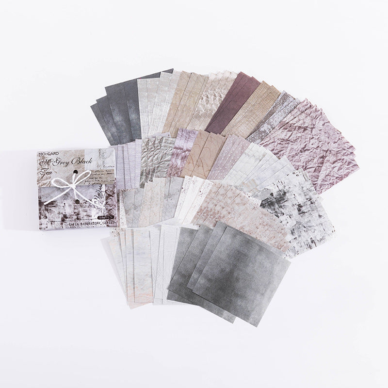 Paper Notes, Retro Hand Account DIY Material, 100 Sheets - ViktaShop