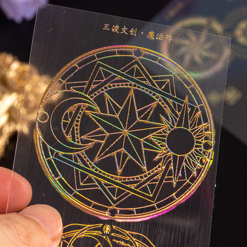 Bronzed Floral Relief PET Tape, 2m - ViktaShop