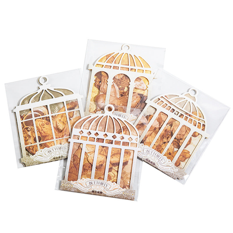 Butterfly Sticker Pack – Caged Butterfly Series, 4 Options - ViktaShop