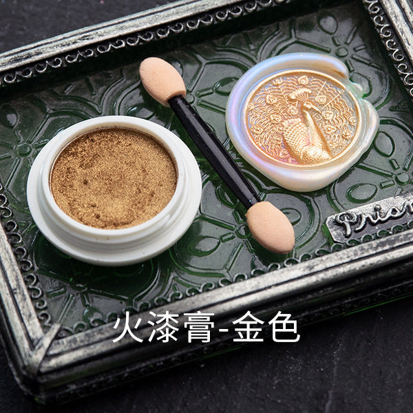 Colored Wax Seal Set – Fire Paint Stamps & Accessories for Invitations & Journals - ViktaShop