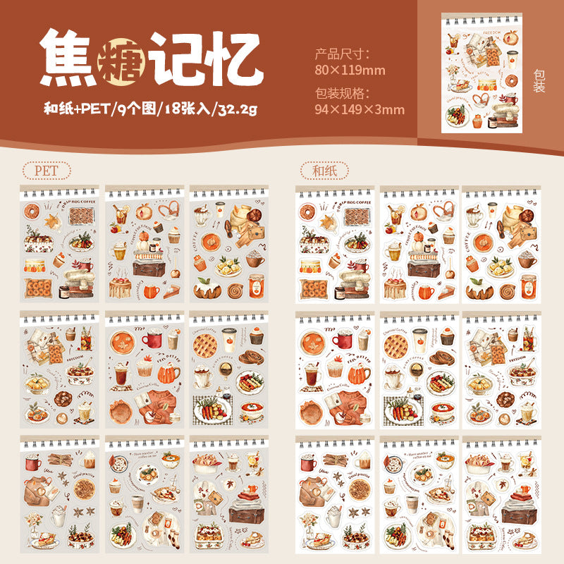 Die-Cut Double Material Sticker Book - ViktaShop