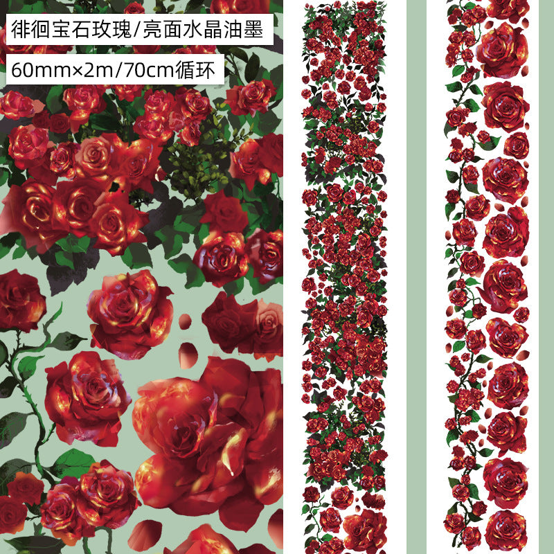 PET Special Oil Hand Lace Tape - Flower Material - 2m - ViktaShop