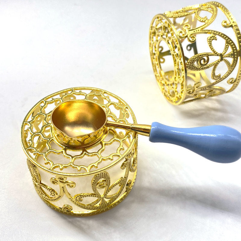Alloy Wax Melting Furnace – No-Glue Design, Durable Candle Holder Tool - ViktaShop
