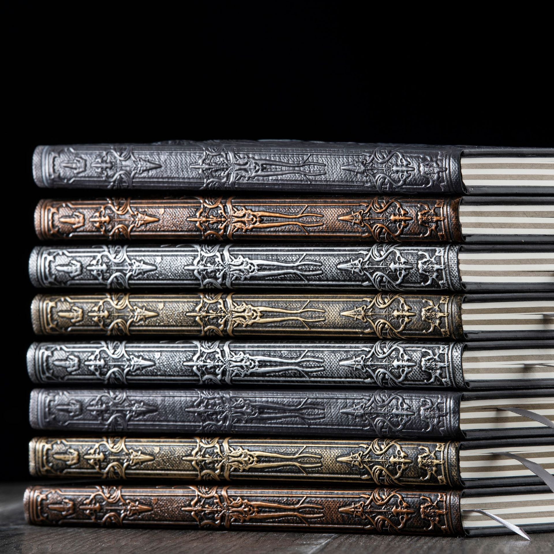 Dark Aesthetic Writing Journal, 4 Options - ViktaShop