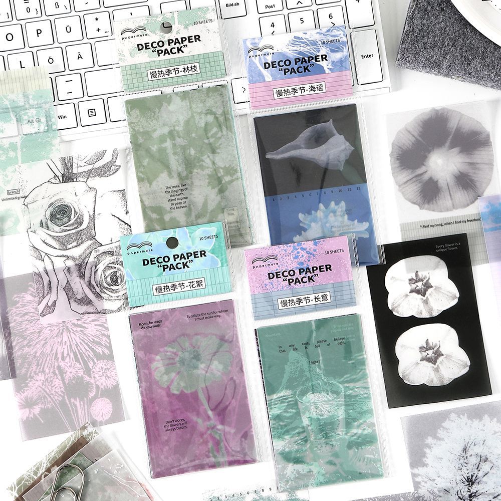 Paper Pack Ins Style Background Paper, 10 Sheets - ViktaShop