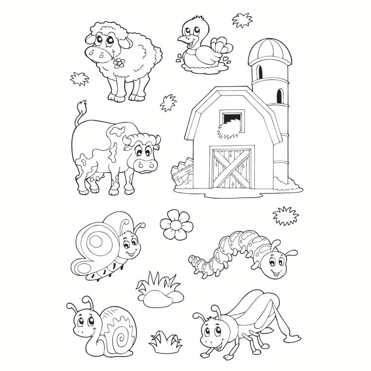 Transparent Silicone Creative Stamp – PVC DIY Seal for Journals & Crafts - ViktaShop