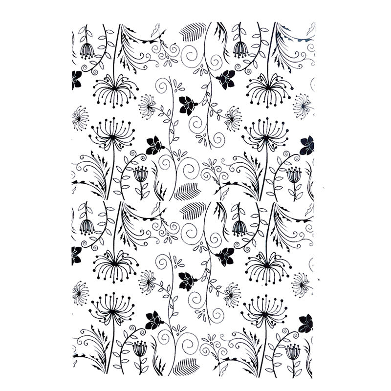 Wall Pattern Transparent Silicone Stamp – Background Shading, 9 Options - ViktaShop