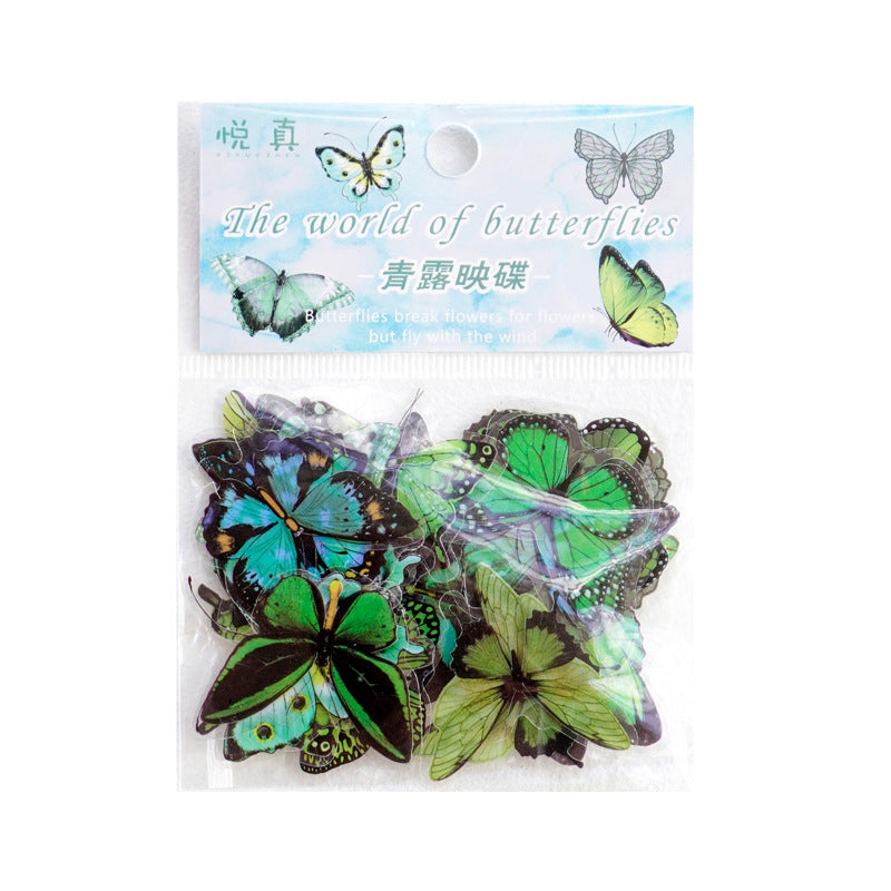 Butterfly Garden PET Sticker Pack, 6 Options - ViktaShop