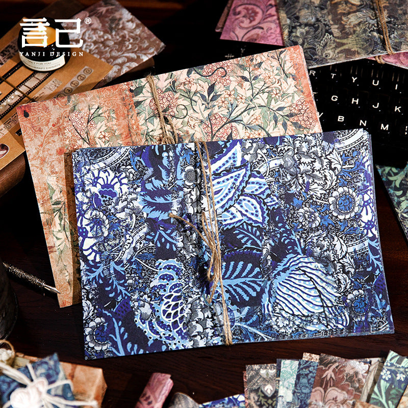 Baroque Relics Material Paper - 15 Pcs - ViktaShop