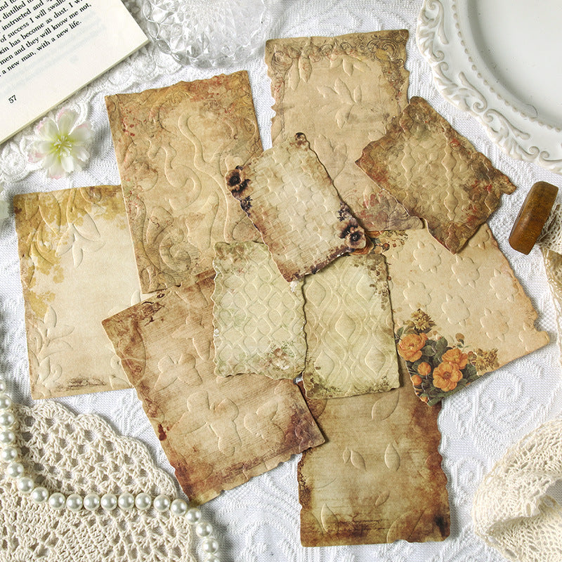 Retro Relief Material Paper - Old Dream Series, 6 Options - ViktaShop