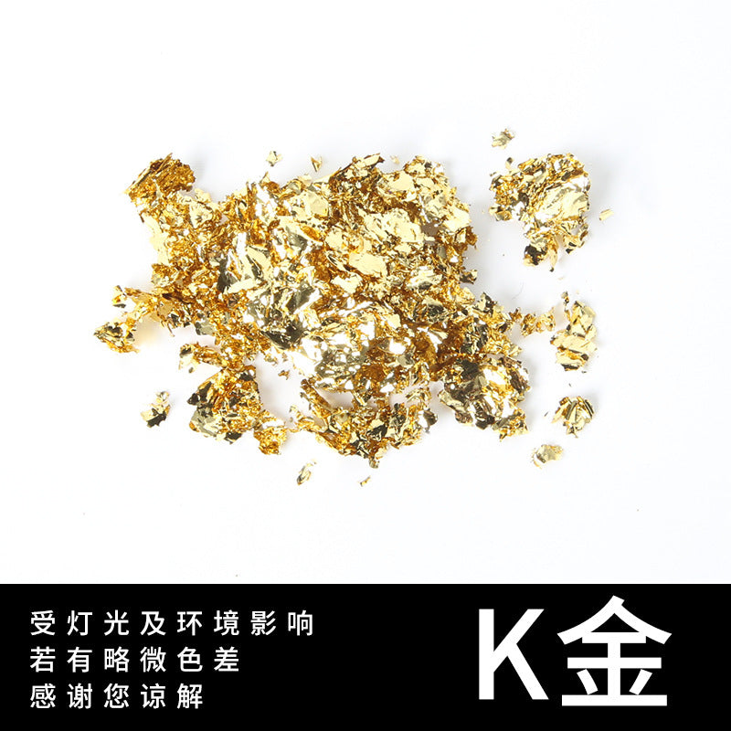 Broken Gold & Silver Foil – DIY Scrapbooking Copper Foil Decoration - ViktaShop