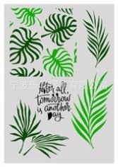 Plastic Stencil Template – Butterfly, Tree, Leaf, and Flower Spray Design, 6 Options - ViktaShop