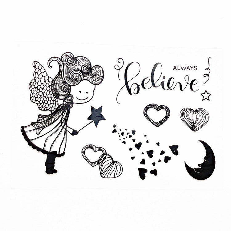 Transparent Silicone Creative Stamp – PVC DIY Seal for Journals & Crafts - ViktaShop