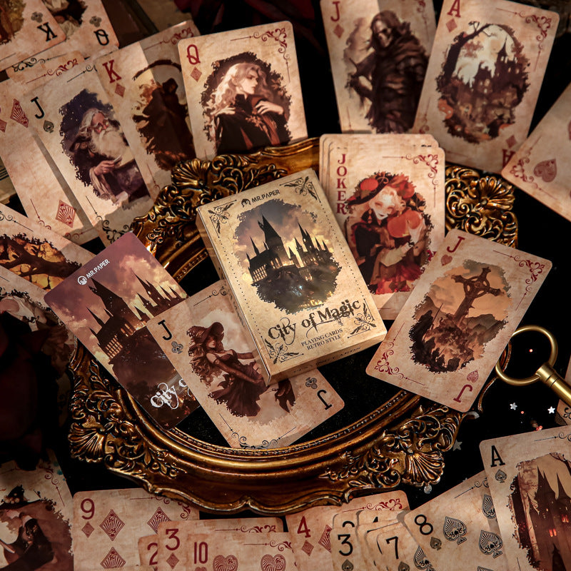 Charakter Poker - Magic City Series Retro Girl Theme
