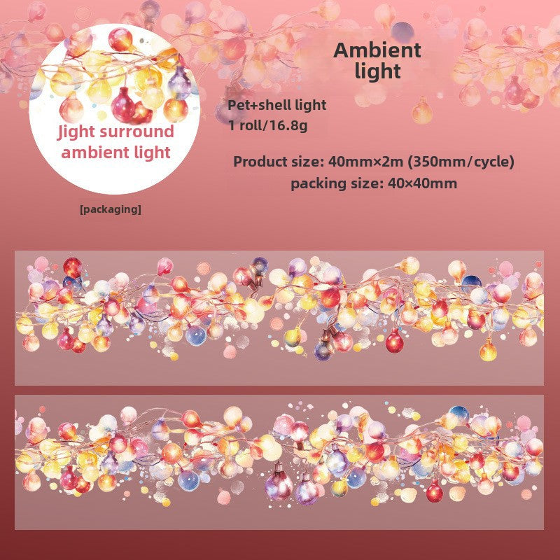 PET Tape – Lights Surrounding Series, 2m - ViktaShop