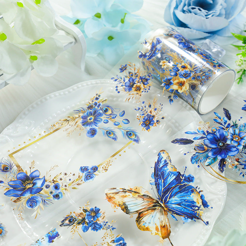 Cloud Flower PET Tape – Wave, Island, Girl Character Series - ViktaShop