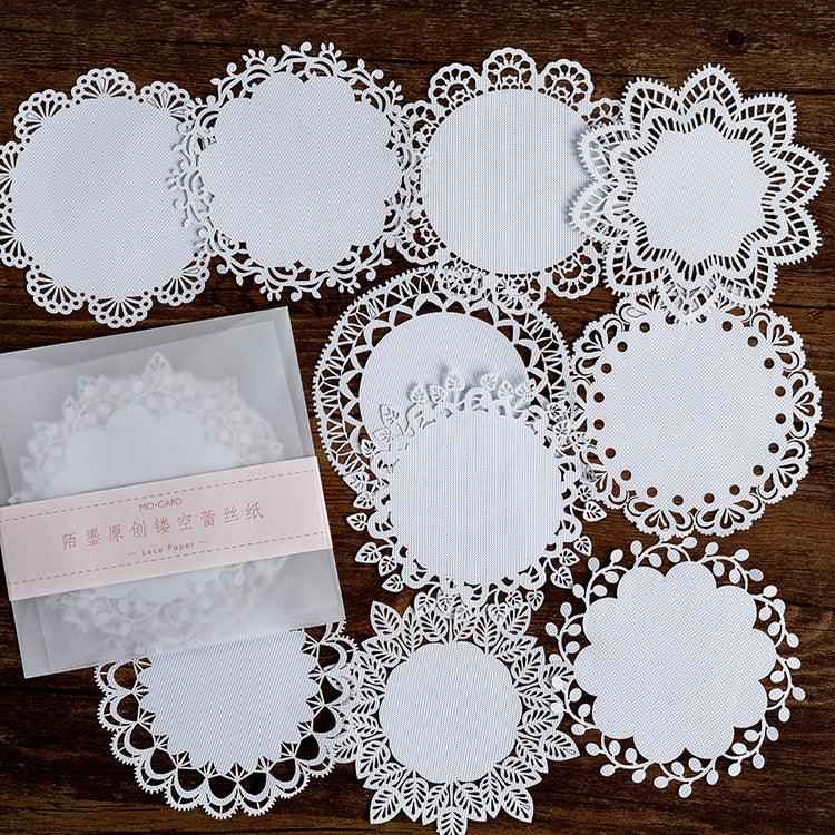 Alice Tea Party Stickers – Whimsical Scrapbooking & Journaling Decorations