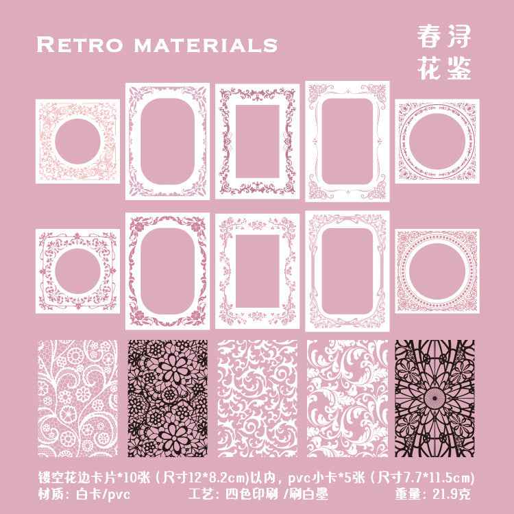 Leisure material paper for Scrapbooking