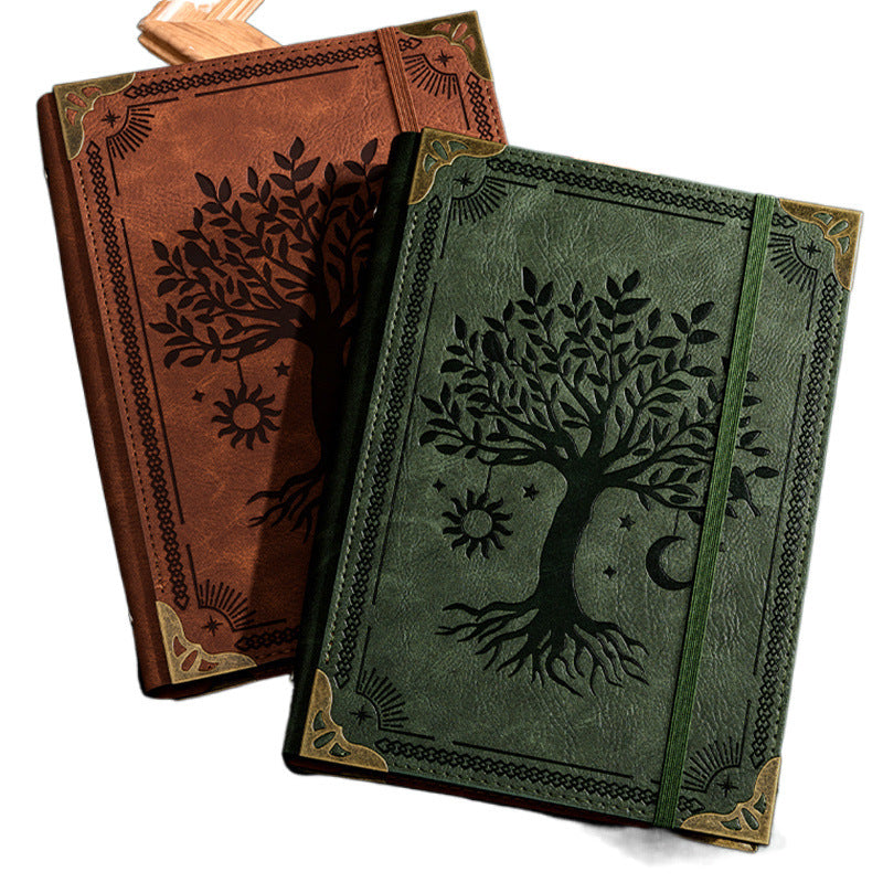 Vintage Magic Loose-Leaf Journal – Thickened Multifunctional Planner, 4 Options - ViktaShop