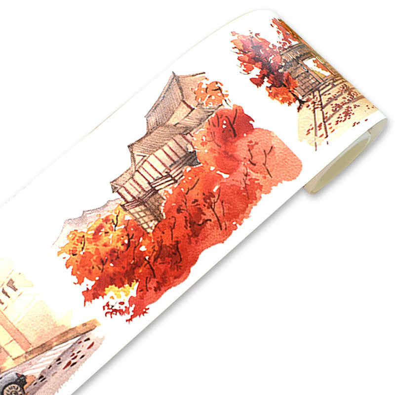 Fantasy Fairy Tale PET Tape - Collage Sticker Roll for Decoration, 2m - ViktaShop