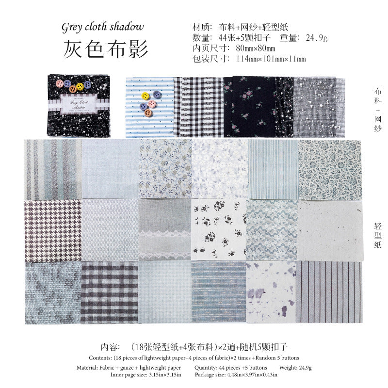 Mixed Material Paper Cloth – Romantic Room Series Background, 6 Options - ViktaShop