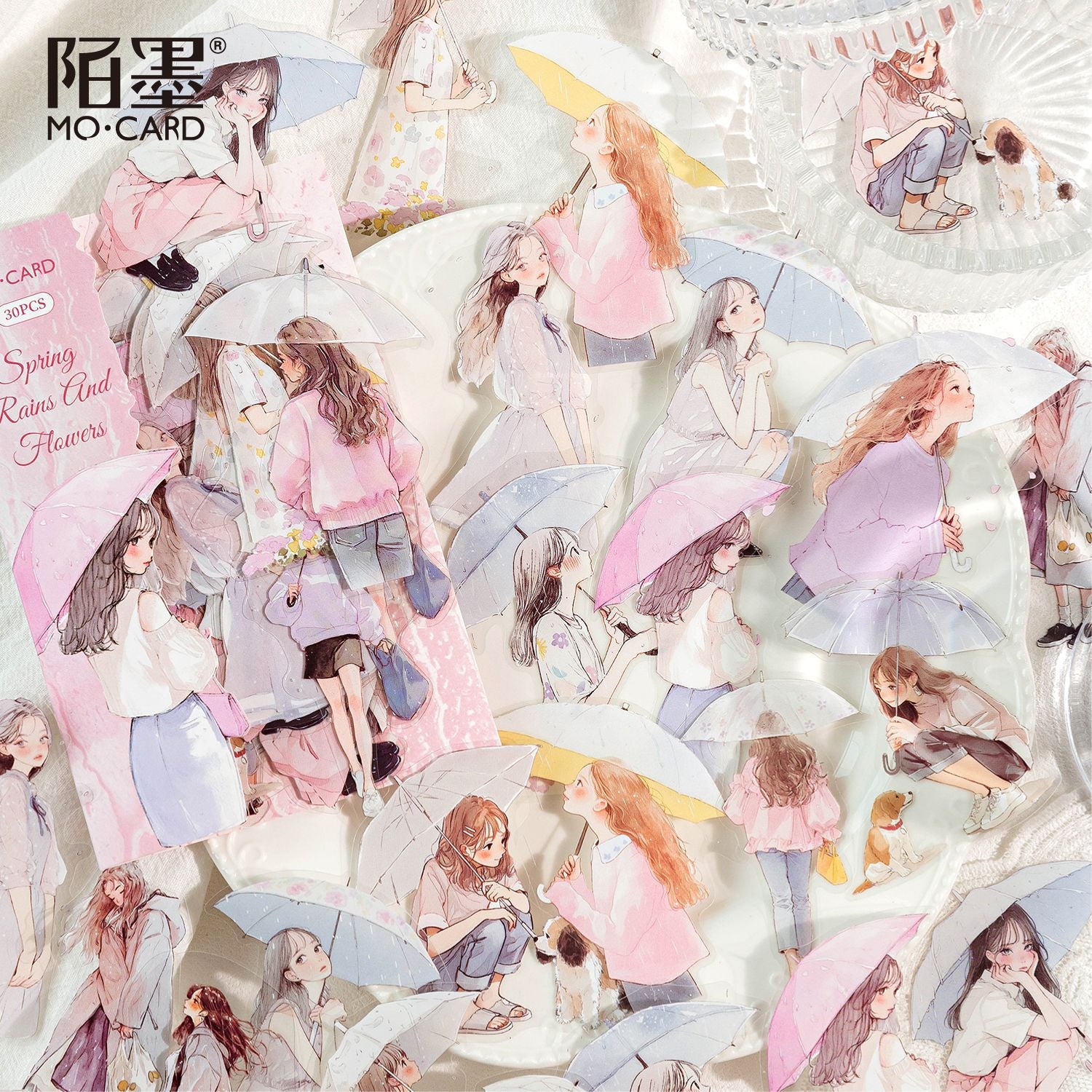 Rain Sound Overture Series PET Stickers - ViktaShop