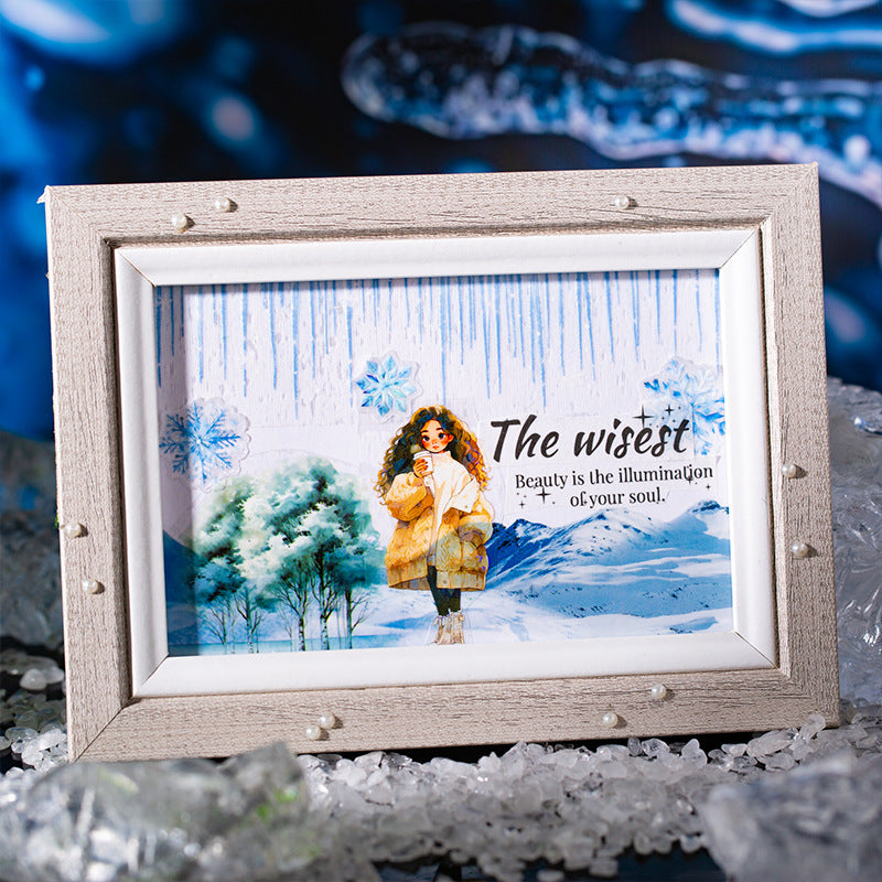 Winter Landscape Theme PET Tape, 2m - ViktaShop