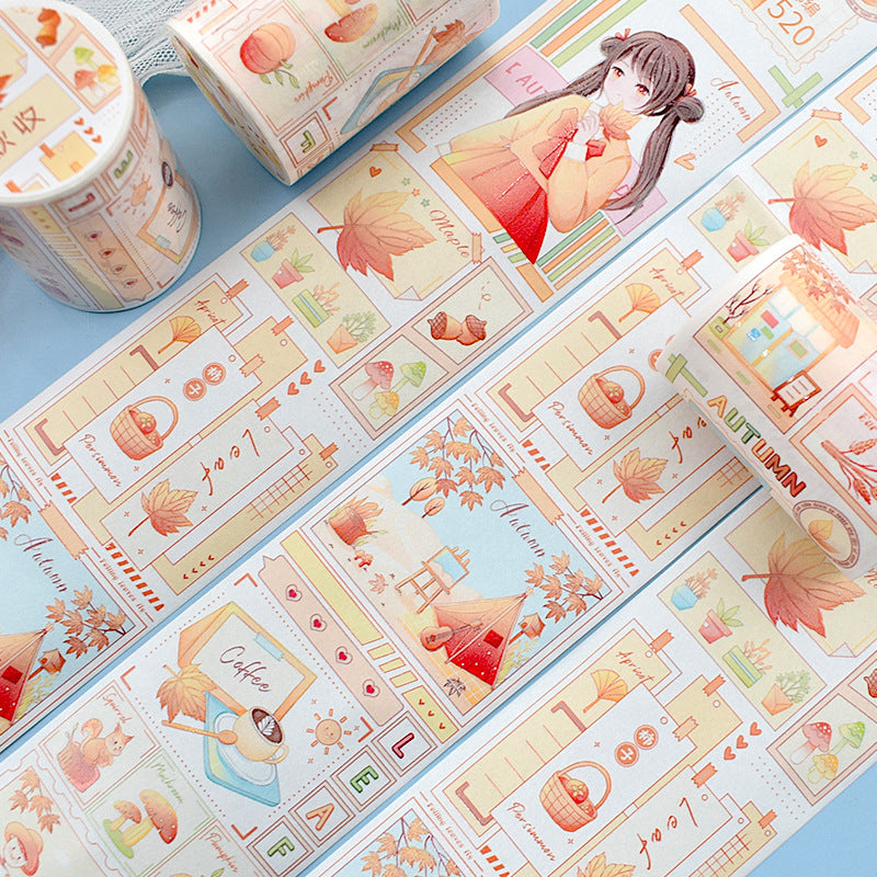 Landscaping Character Sticker - Special Oil & Paper Tape DIY - 2m - ViktaShop