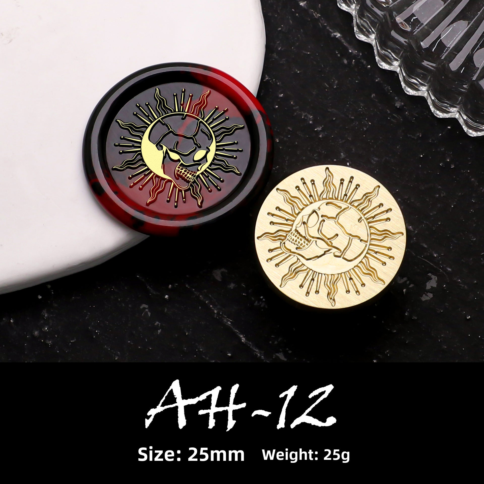 European Color Dark Series Fire Paint Wax Seal Collection - ViktaShop