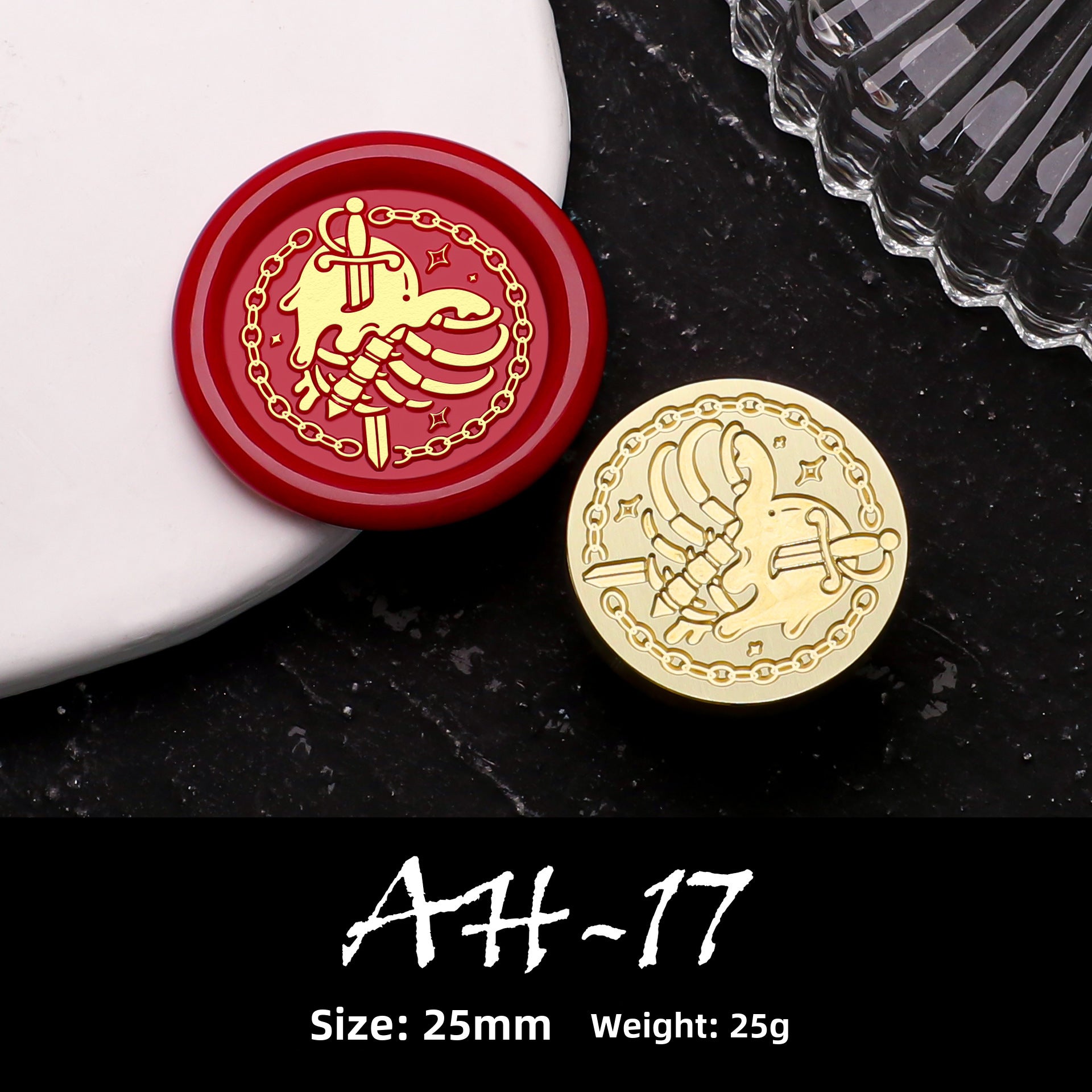 European Color Dark Series Fire Paint Wax Seal Collection - ViktaShop