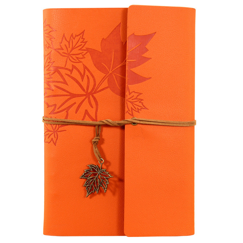 Retro Strap Loose-Leaf Notebook – Travel Day Journal - ViktaShop