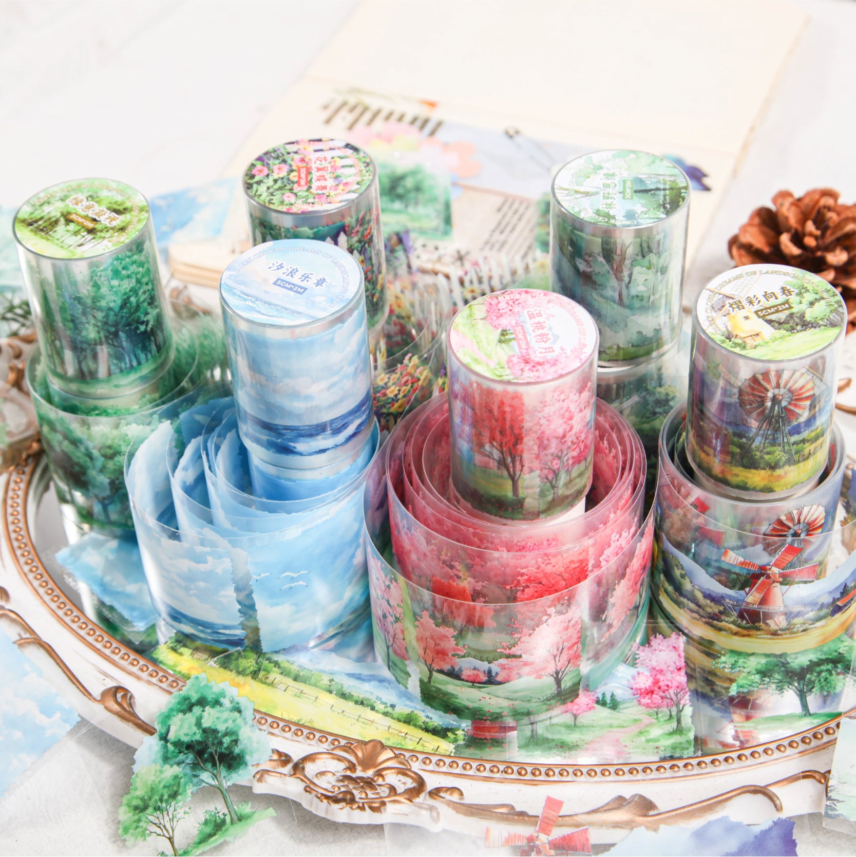 Landscaping Tape INS Style, DIY Material Tape, 2m - ViktaShop