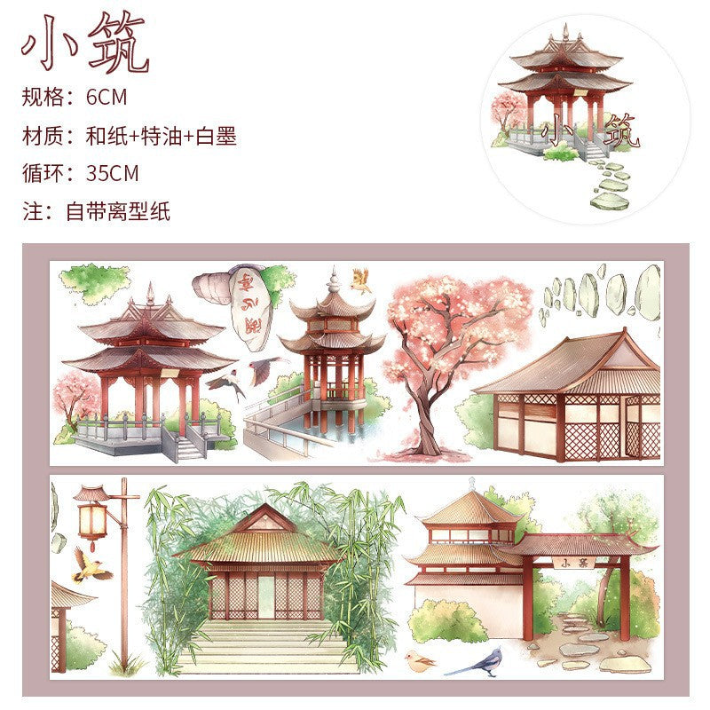 Landscaping Character Sticker - Special Oil & Paper Tape DIY - 2m - ViktaShop