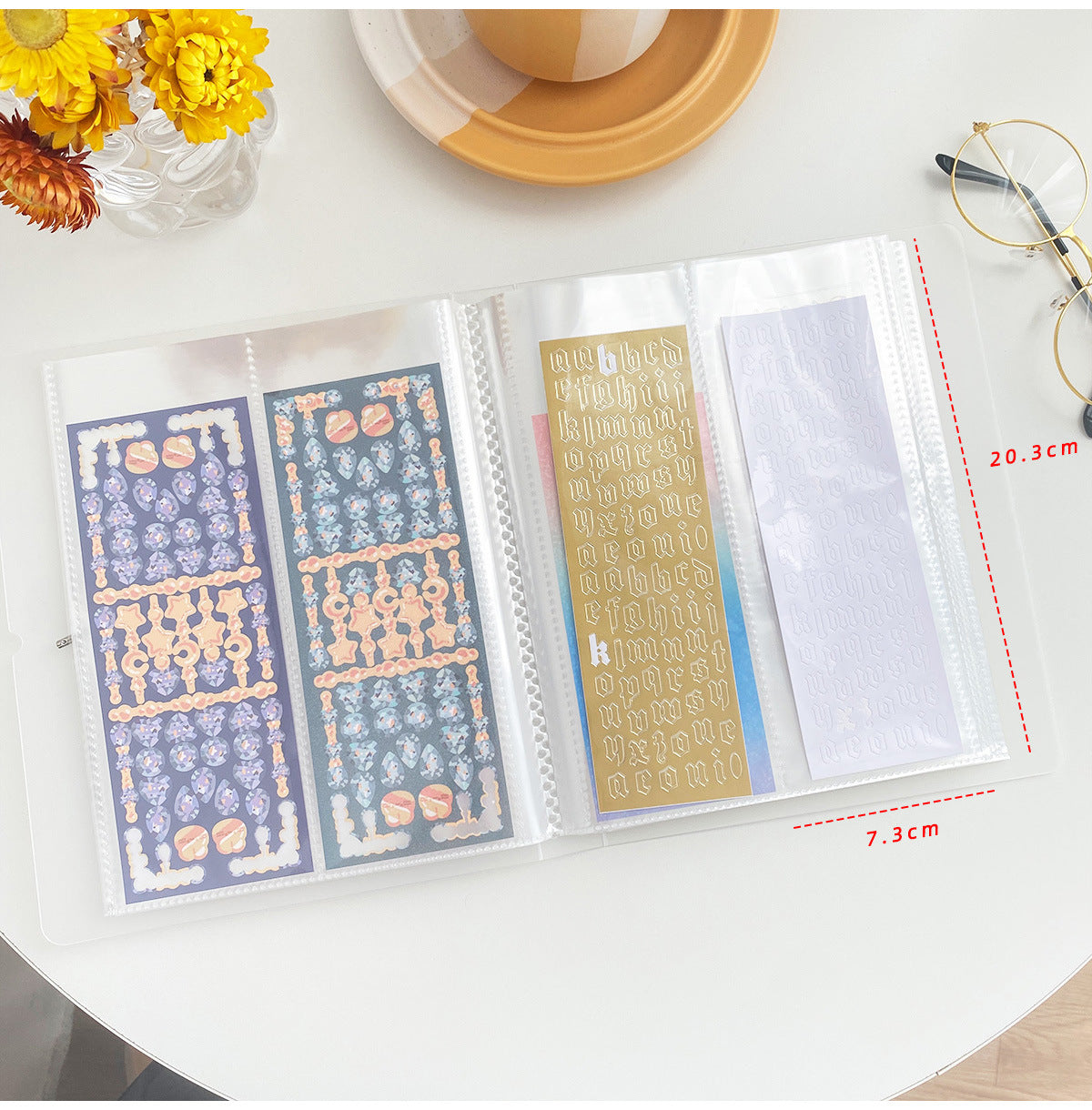 Large Capacity Sticker Storage Book – Fruits Store Theme - ViktaShop
