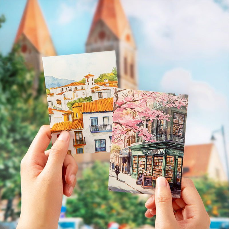 Travel Around the World Series Washi Sticker, 6 Pcs - ViktaShop